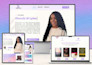 build responsive book author website or ebook landing page using elementor